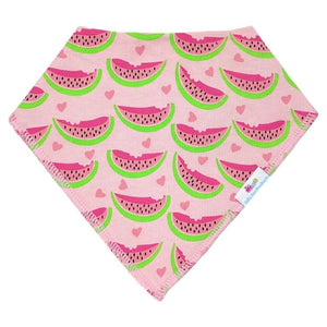 Drool Bibs with Snaps Bandana Baby Bib For Girls Cotton Bibs NEW 4 Piece Set