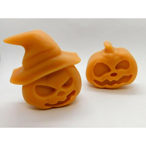 Halloween Soap Molds Set 2 Silicone Bath Bomb DIY Pumpkins Skulls Ice