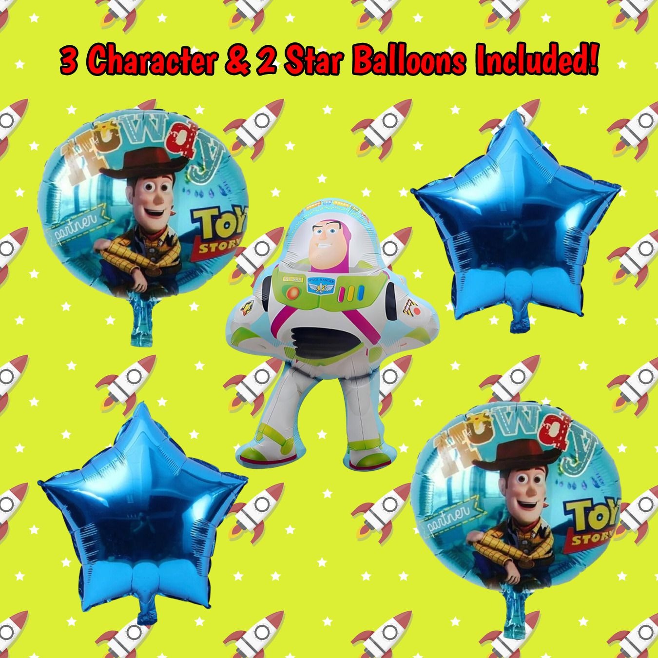 Buzz Lightyear Balloon Arch Garland Toy Story Birthday Party Decor 134 Balloons