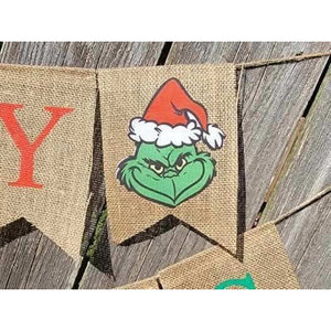 Drink Up Grinches Grinch Banner Reusable Grinch Christmas Party Grinch Birthday